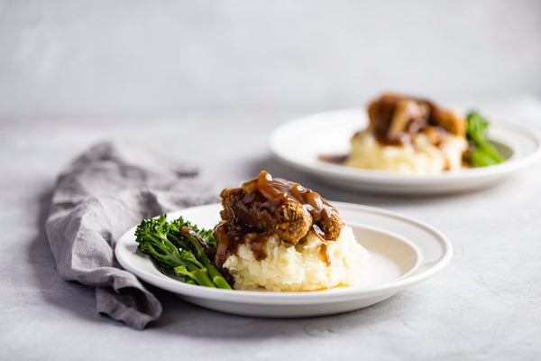 Plant-based Sausage & Mash Recipe