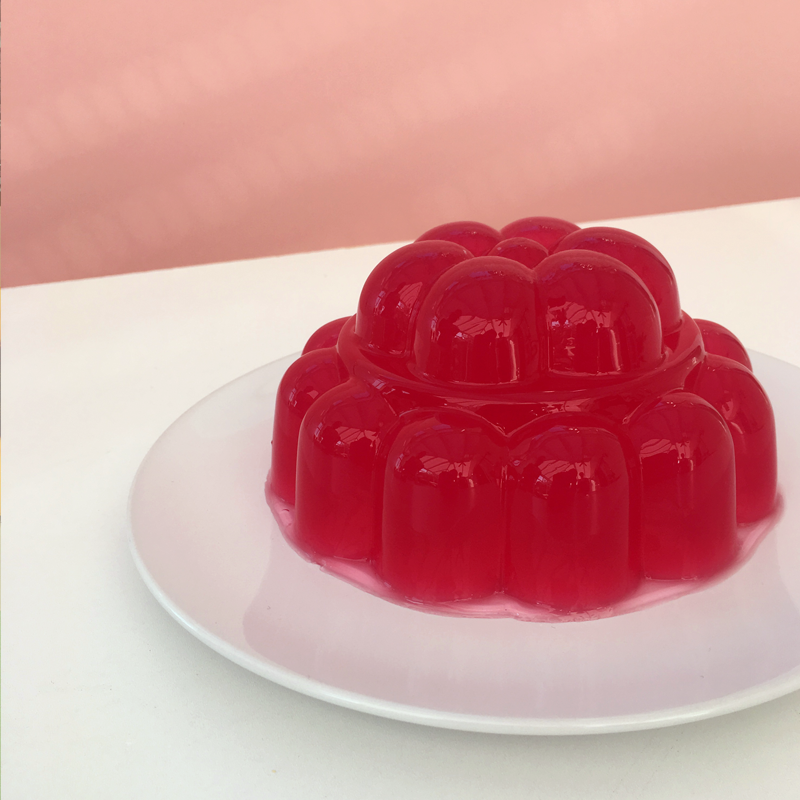 Vegan Raspberry Jelly Crystals